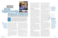 How Opportunity School District - Georgia Association of Educators