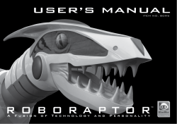 roboraptor - The Old Robots