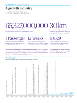 A growth industry - Aviation: Benefits Beyond Borders