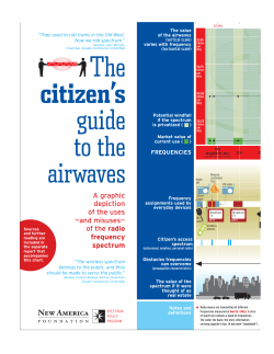 The citizen`s guide to the airwaves