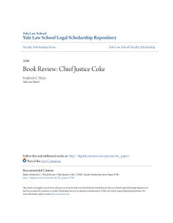 Book Review: Chief Justice Coke