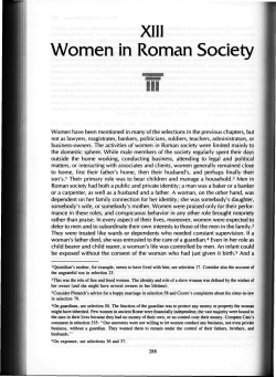 Romanwomensources