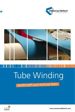 Tube Winding - Ammeraal Beltech