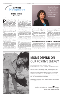 moms depend on our positive energy