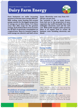 Dairy Farm Energy - Bandon Co-op