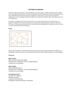 The Raid on Laketown