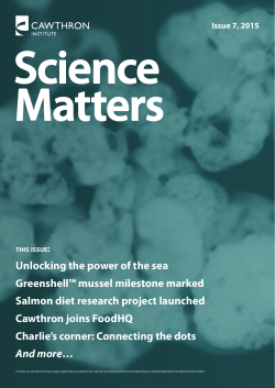 PDF - Cawthron Institute