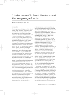 Black Narcissus and the Imagining of India