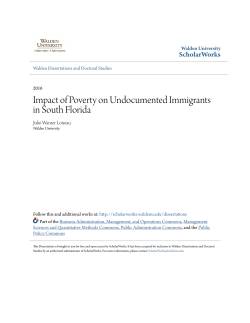 Impact of Poverty on Undocumented Immigrants in South Florida