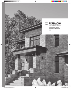 Masonry Technical Guide