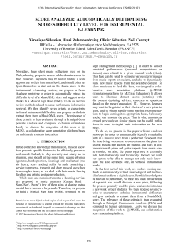 Score Analyzer: Automatically Determining Scores