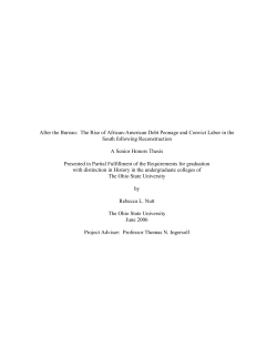 After the Bureau - The Ohio State University