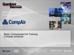 Basic Compressed Air Training