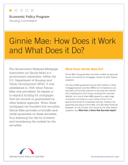 Ginnie Mae: How Does it Work and What Does it Do?