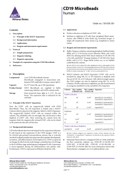 CD19 MicroBeads - Miltenyi Biotec