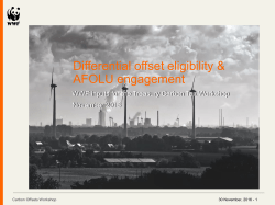 Carbon tax offsets