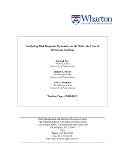 Analyzing Risk Response Dynamics on the Web: the Case of