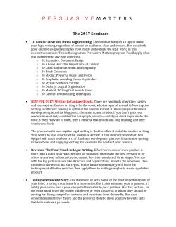 2017 Persuasive Matters writing programs here