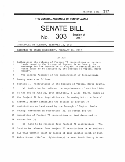 Senate Bill 303