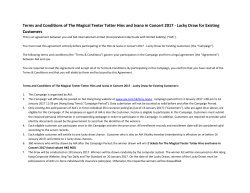 Terms and Conditions of The Magical Teeter Totter Hins and Ivana