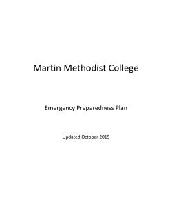Emergency Preparedness Plan
