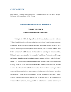 Downsizing Democracy During the Cold War