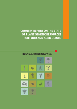 Bosnia and Herzegovina - Food and Agriculture Organization of the