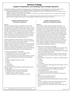 English Assessment Practice Questions