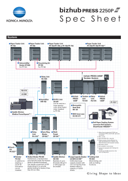 Spec Sheet 2250P PDF