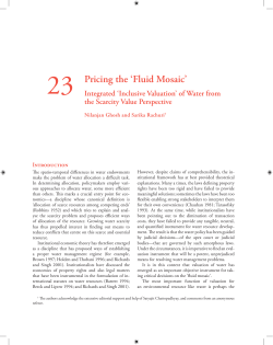 Pricing the `Fluid Mosaic`