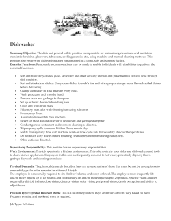 Dishwasher