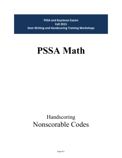 Nonscore Codes