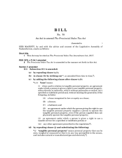 70 - Legislative Assembly of Saskatchewan