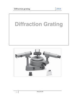 Diffraction Grating