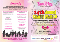 entry form - Crazy Hats Breast Cancer Appeal