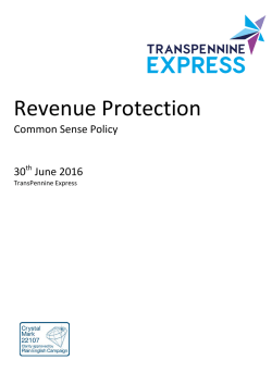 Revenue Protection - TransPennine Express
