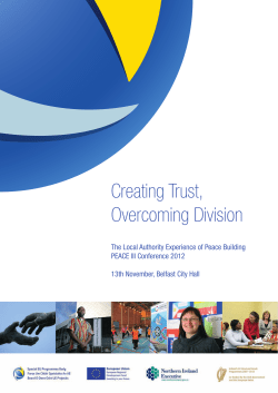 Creating Trust, Overcoming Division