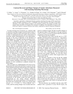 Contrast Reversal and Shape Changes of Atomic Adsorbates