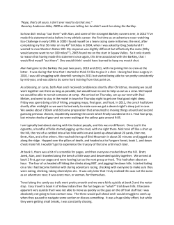 Report by Beverly Anderson-Abbs