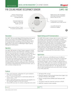 pir ceiling mount occupancy sensor