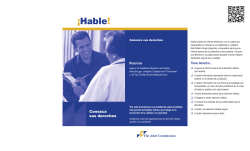 &iexcl;Hable! - Joint Commission