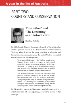 part two country and conservation