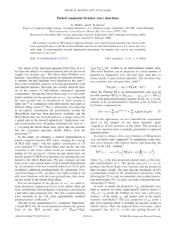Paired composite-fermion wave functions