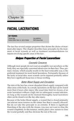 Facial Lacerations - practical plastic surgery