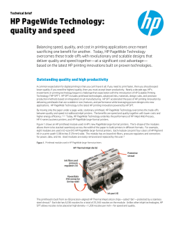 Quality and Speed together at a cost