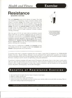 Resistance - Jody Smith Chiropractic