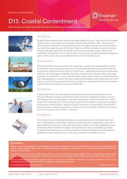 D15. Coastal Contentment