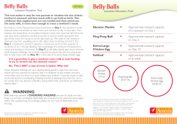 Belly Balls - Let Mommy Sleep