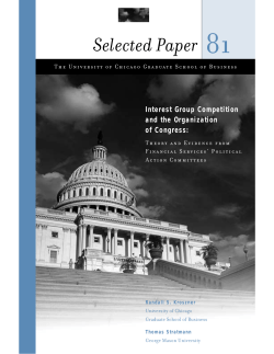 Selected Paper 81 - The University of Chicago Booth School of