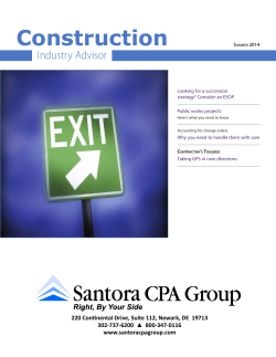 Construction - Santora CPA Group